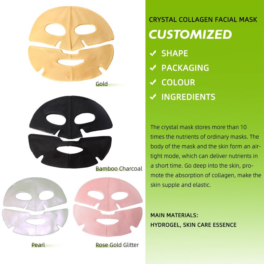 Crystal Collagen Gold Powder Facial mask Crystal Collagen Gold Powder Facial mask
