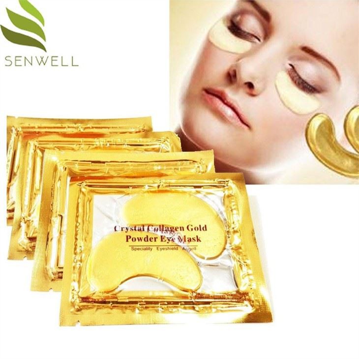 24K Gold Crystal Collagen Eye Mask