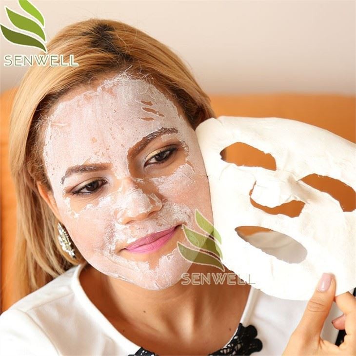 white mud mask